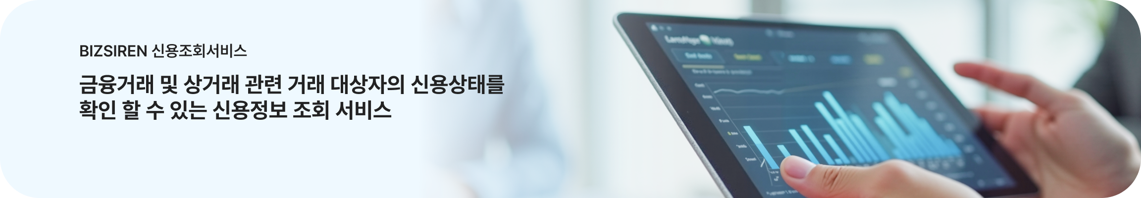 비즈사이렌 신용조회